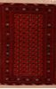 Khan Mohammadi Red Hand Knotted 40 X 51  Area Rug 100-109020 Thumb 0