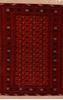Khan Mohammadi Red Hand Knotted 40 X 51 Area Rug 100-109020 Thumb 0