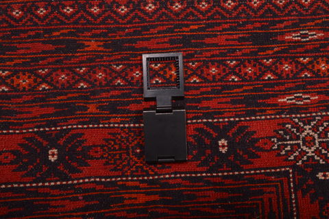 Khan Mohammadi Red Hand Knotted 41 X 511 Area Rug 100-109021 Image 15