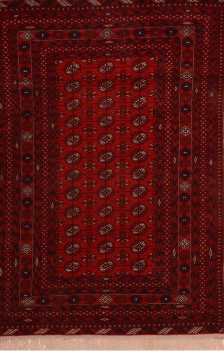 Khan Mohammadi Red Hand Knotted 41 X 511 Area Rug 100-109021 Image 0