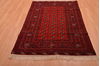 Khan Mohammadi Red Hand Knotted 41 X 511  Area Rug 100-109021 Thumb 1