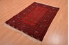 Khan Mohammadi Red Hand Knotted 41 X 511  Area Rug 100-109021 Thumb 2