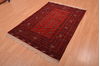 Khan Mohammadi Red Hand Knotted 41 X 511  Area Rug 100-109021 Thumb 5