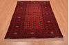 Khan Mohammadi Red Hand Knotted 40 X 59  Area Rug 100-109022 Thumb 4
