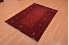 Khan Mohammadi Red Hand Knotted 40 X 59  Area Rug 100-109022 Thumb 5