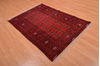 Khan Mohammadi Red Hand Knotted 40 X 59  Area Rug 100-109022 Thumb 6