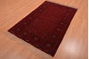 Khan Mohammadi Red Hand Knotted 45 X 61 Area Rug 100-109024 Thumb 1
