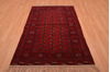Khan Mohammadi Red Hand Knotted 45 X 61  Area Rug 100-109024 Thumb 3