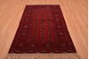 Khan Mohammadi Red Hand Knotted 45 X 61 Area Rug 100-109024 Thumb 3