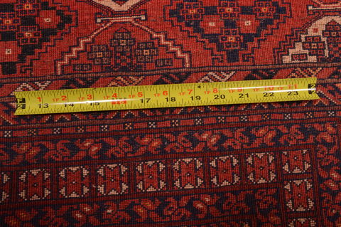 Khan Mohammadi Red Hand Knotted 51 X 83 Area Rug 100-109026 Image 14