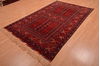 Khan Mohammadi Red Hand Knotted 51 X 83  Area Rug 100-109026 Thumb 2