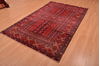Khan Mohammadi Red Hand Knotted 51 X 83  Area Rug 100-109026 Thumb 5