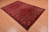 Khan Mohammadi Red Hand Knotted 51 X 83  Area Rug 100-109026 Thumb 6