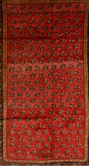Turkman Purple Hand Knotted 47 X 83  Area Rug 100-109027 Image 0