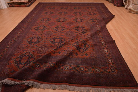 Baluch Brown Hand Knotted 910 X 161 Area Rug 100-109035 Image 14