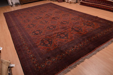 Baluch Brown Hand Knotted 910 X 161 Area Rug 100-109035 Image 1