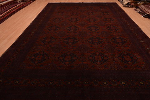 Baluch Brown Hand Knotted 910 X 161 Area Rug 100-109035 Image 3