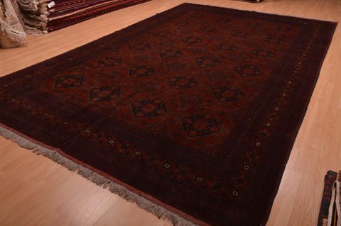 Baluch Brown Hand Knotted 910 X 161 Area Rug 100-109035 Image 4