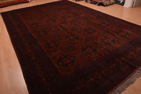Baluch Brown Hand Knotted 910 X 161 Area Rug 100-109035 Image 5
