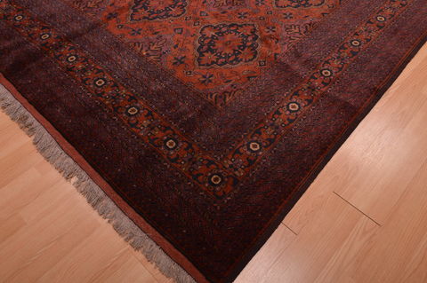Baluch Brown Hand Knotted 910 X 161 Area Rug 100-109035 Image 6