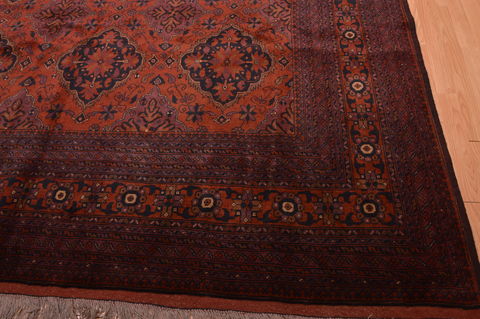 Baluch Brown Hand Knotted 910 X 161 Area Rug 100-109035 Image 7