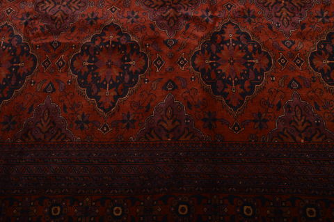 Baluch Brown Hand Knotted 910 X 161 Area Rug 100-109035 Image 9