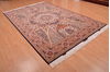 Tabriz Beige Hand Knotted 67 X 100  Area Rug 114-109043 Thumb 5