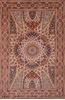 Tabriz Beige Hand Knotted 67 X 100  Area Rug 114-109043 Thumb 0