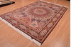 Tabriz Beige Hand Knotted 69 X 911  Area Rug 114-109044 Thumb 5