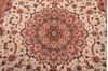 Tabriz Beige Hand Knotted 68 X 99  Area Rug 114-109047 Thumb 13