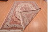 Tabriz Beige Hand Knotted 68 X 99  Area Rug 114-109047 Thumb 19