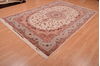 Tabriz Beige Hand Knotted 68 X 99  Area Rug 114-109047 Thumb 6
