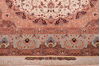Tabriz Beige Hand Knotted 68 X 99  Area Rug 114-109047 Thumb 8