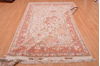 Tabriz Beige Hand Knotted 67 X 100  Area Rug 114-109048 Thumb 17