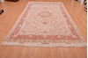 Tabriz Beige Hand Knotted 67 X 103  Area Rug 114-109051 Thumb 4