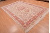 Tabriz Beige Hand Knotted 67 X 103  Area Rug 114-109051 Thumb 6