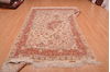 Tabriz Beige Hand Knotted 68 X 102  Area Rug 114-109052 Thumb 12