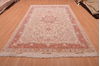 Tabriz Beige Hand Knotted 68 X 102  Area Rug 114-109052 Thumb 16