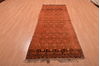 Khan Mohammadi Brown Runner Hand Knotted 33 X 90  Area Rug 100-109055 Thumb 1