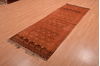 Khan Mohammadi Brown Runner Hand Knotted 33 X 90  Area Rug 100-109055 Thumb 2
