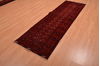 Khan Mohammadi Red Runner Hand Knotted 28 X 91  Area Rug 100-109056 Thumb 2