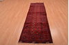 Khan Mohammadi Red Runner Hand Knotted 28 X 91  Area Rug 100-109056 Thumb 4