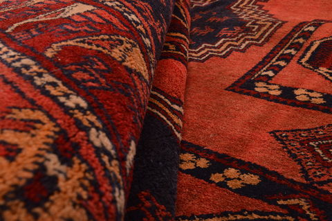 Khan Mohammadi Blue Hand Knotted 54 X 78 Area Rug 100-109057 Image 11