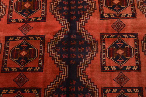 Khan Mohammadi Blue Hand Knotted 54 X 78 Area Rug 100-109057 Image 14