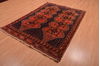 Khan Mohammadi Blue Hand Knotted 54 X 78  Area Rug 100-109057 Thumb 2