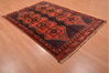 Khan Mohammadi Blue Hand Knotted 54 X 78  Area Rug 100-109057 Thumb 3