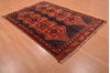 Khan Mohammadi Blue Hand Knotted 54 X 78 Area Rug 100-109057 Thumb 3