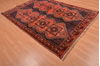 Khan Mohammadi Blue Hand Knotted 54 X 78  Area Rug 100-109057 Thumb 6