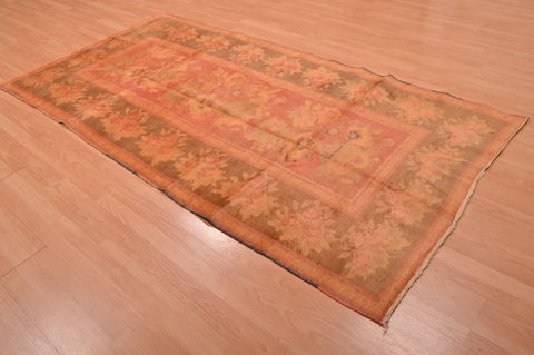Daghestan Red Hand Knotted 48 X 92 Area Rug 100-109058 Image 3