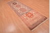 Shirvan Red Runner Hand Knotted 30 X 110 Area Rug 100-109059 Thumb 6